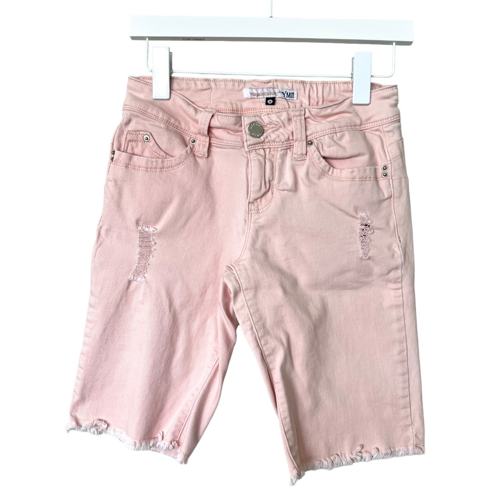 YMI Light Pink Women’s Bermuda Shorts - Picture 2 of 6